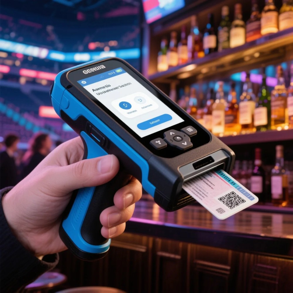 IDVisor Neo V3 – Advanced Handheld ID Scanner for Age Verification